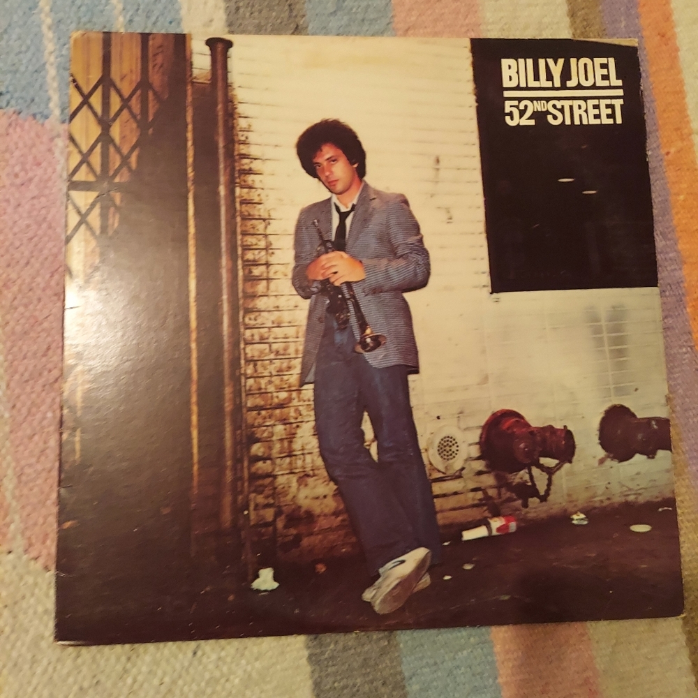 Vintage BILLY JOEL 52nd STREET Vinyl Record  RECORD COLUMBIA Album 1978